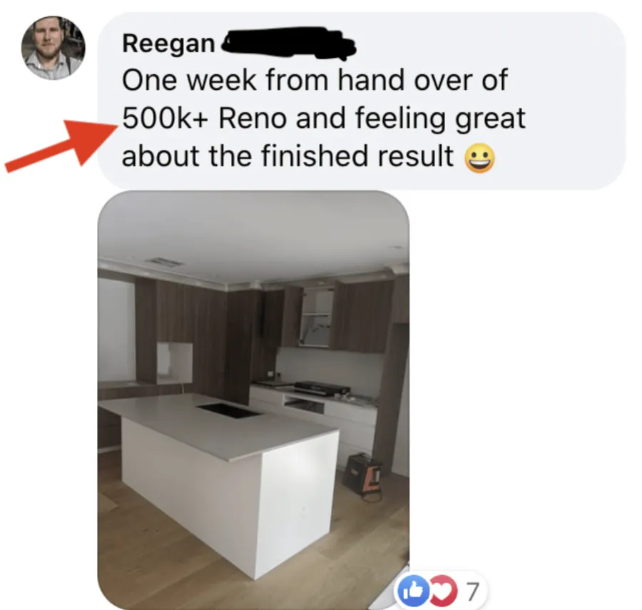 Builder win shared in The Professional Builder community