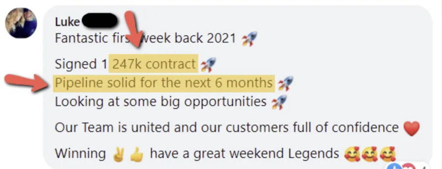 Builder win shared in The Professional Builder community